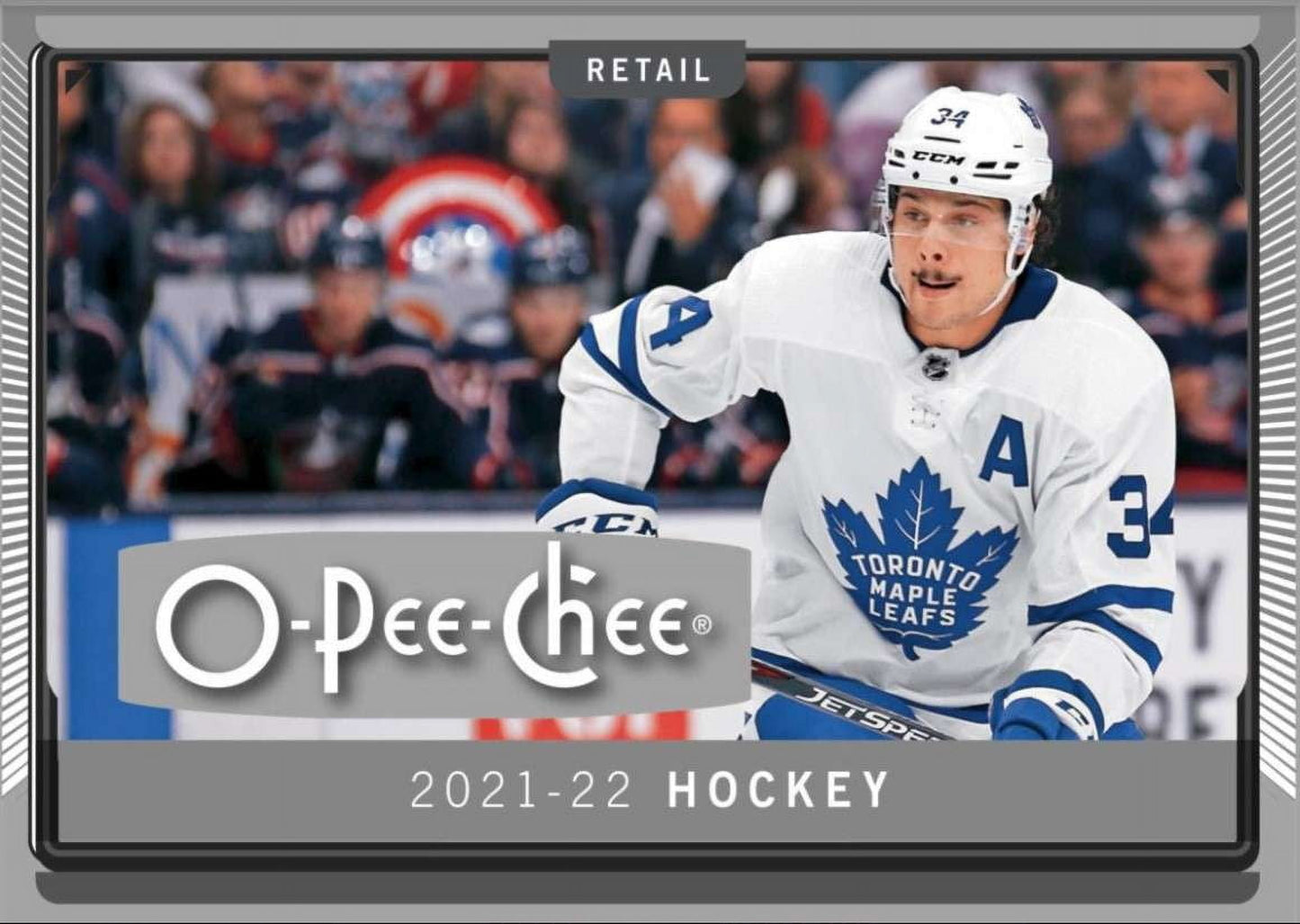 2021 2022 Upper Deck O-Pee-Chee Hockey Series Blaster Box with EXCLUSIVE Yellow Bordered Tallboys
