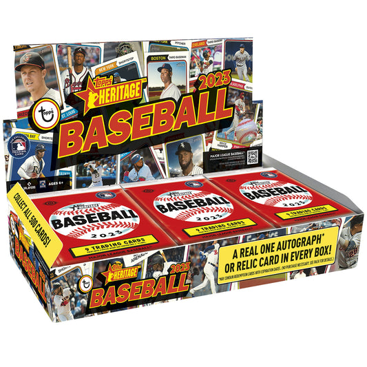 2023 Topps Heritage High Number Baseball Hobby Box