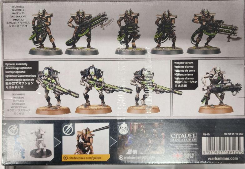 Games Workshop - Warhammer 40K - Necrons - Immortals