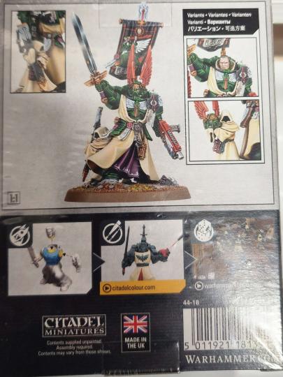 Games Workshop - Warhammer 40K - Dark Angels - Azrael, Supreme Grand Master