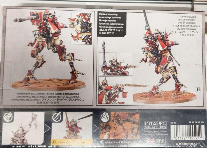 Games Workshop - Warhammer 40K - Adeptus Mechanicus - Ironstrider