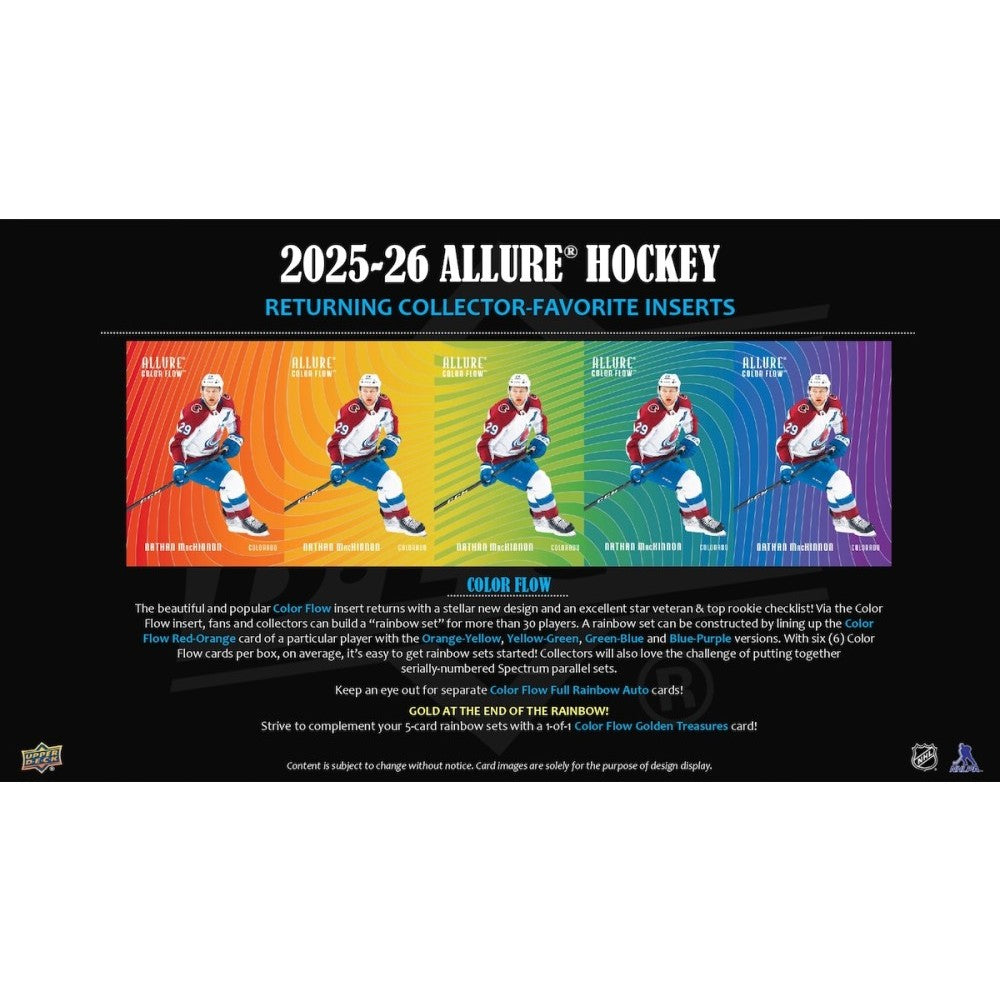 2025-26 Upper Deck Allure Hockey Hobby Box