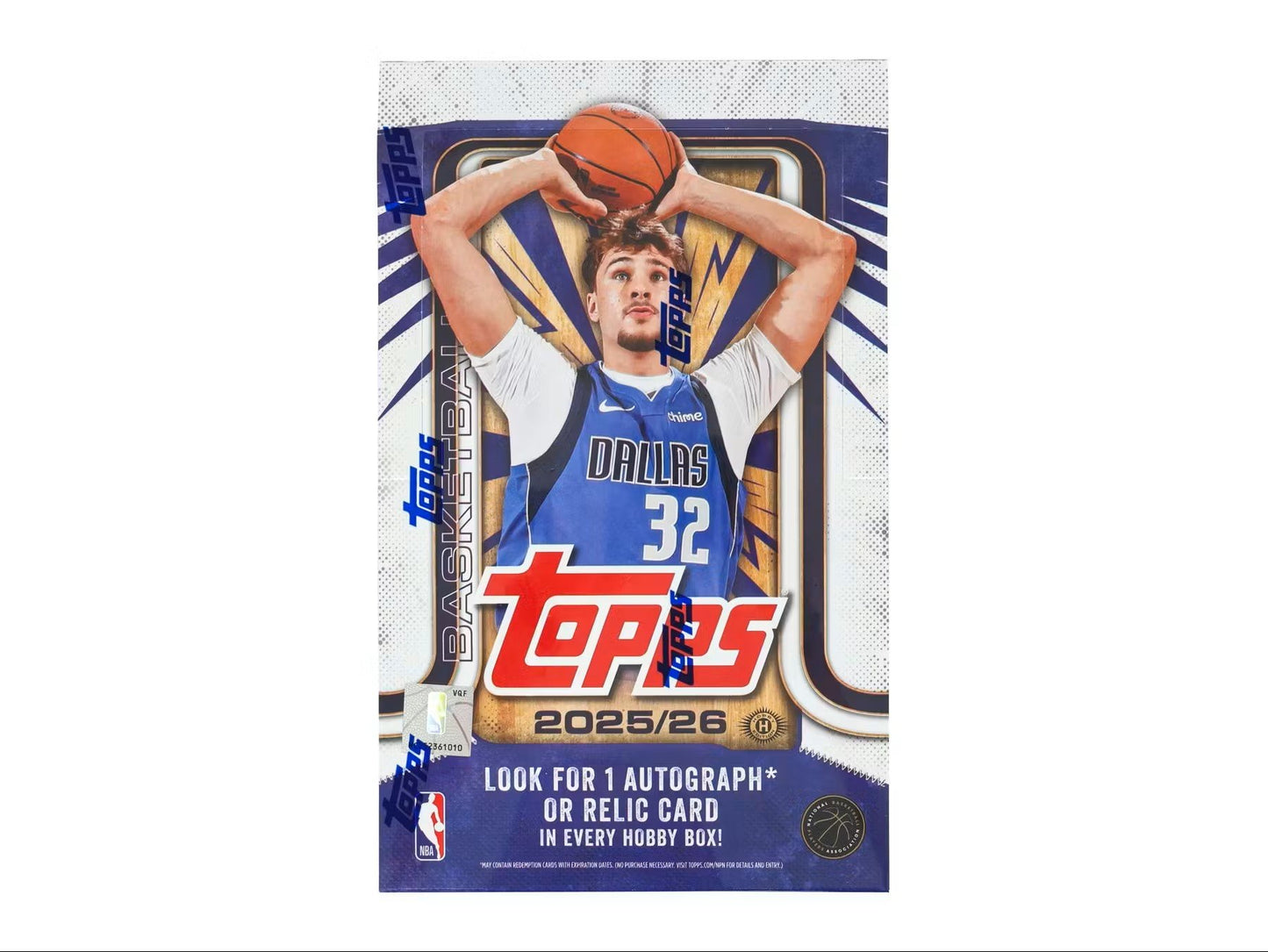 Topps 2025-26 Basketball Mega Box Booster Pack - 14 Cards