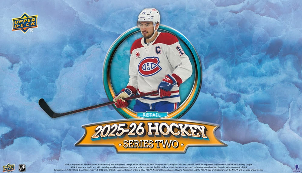 Upper Deck 2025-26 NHL Series Two Hockey Tin Box