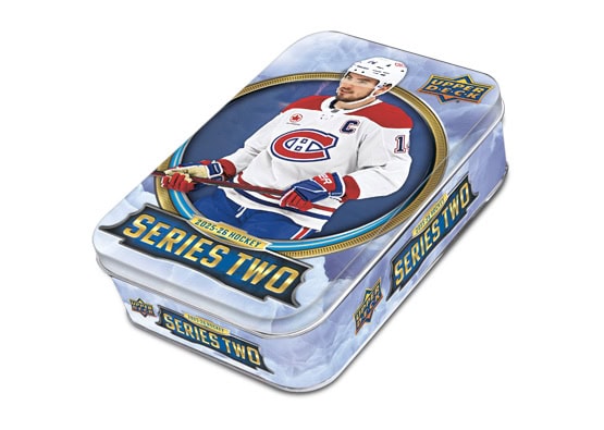 Upper Deck 2025-26 NHL Series Two Hockey Tin Box