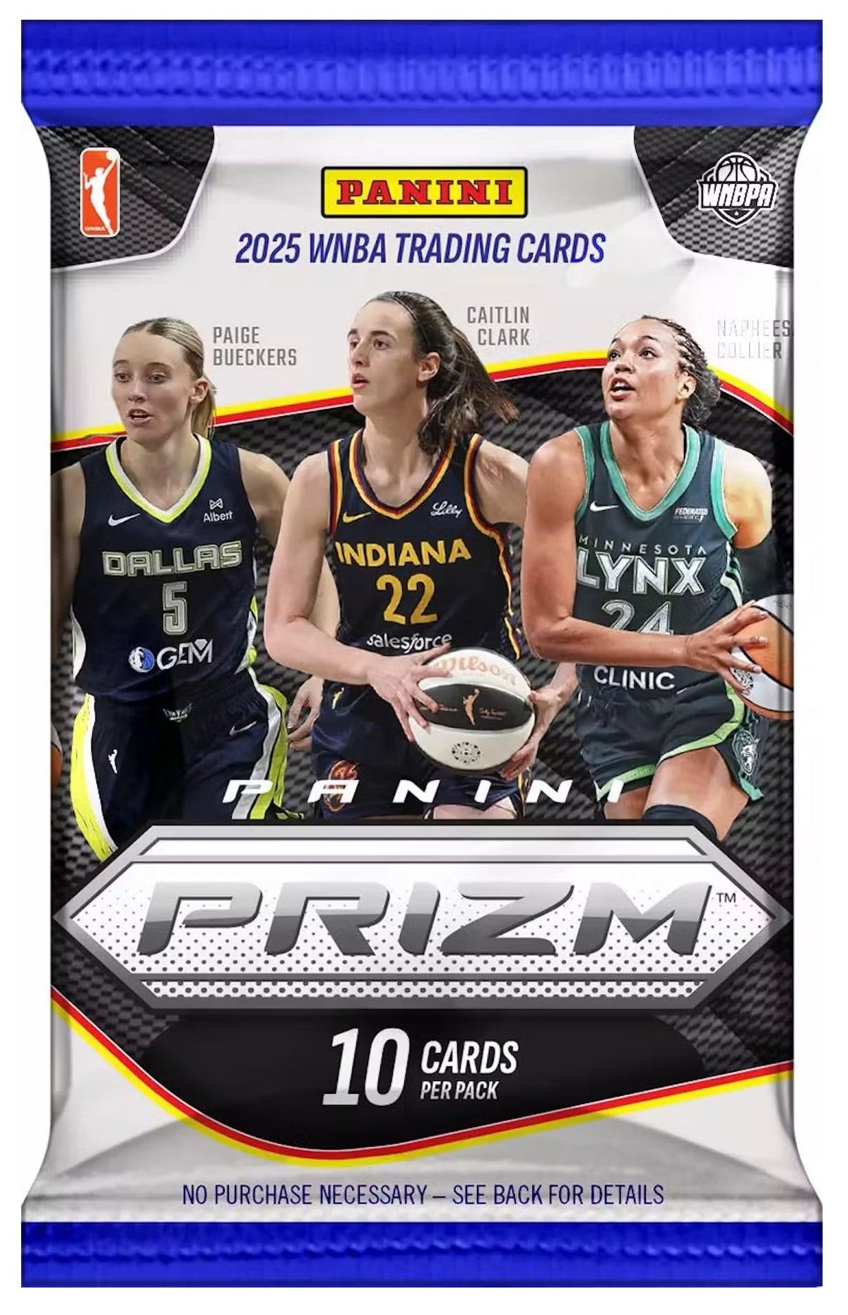 2025 Panini Prizm WNBA Basketball Trading Cards Blaster Pack - 4 Cards