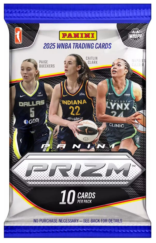 2025 Panini Prizm WNBA Basketball Trading Cards Blaster Pack - 4 Cards