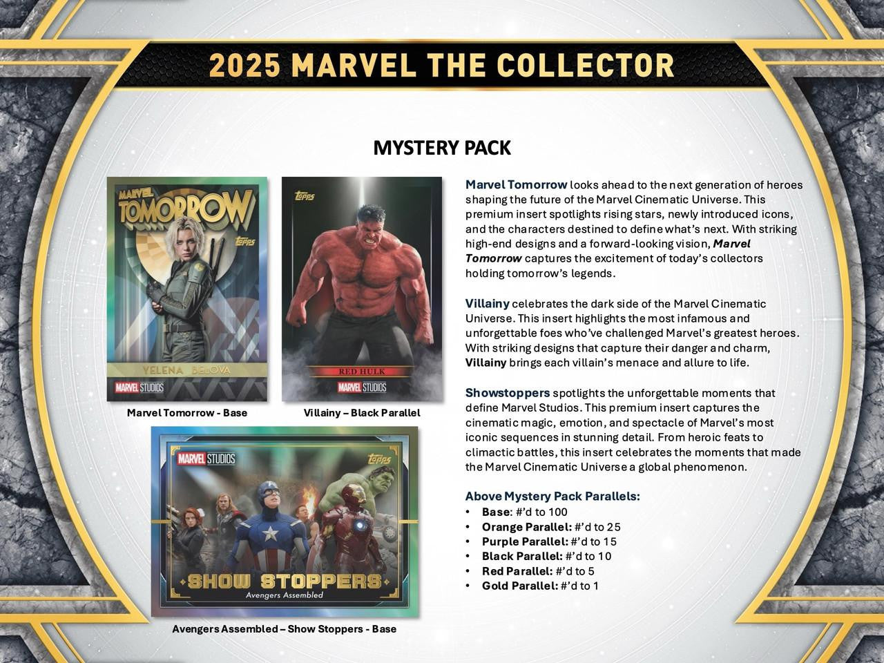Topps 2025 Marvel The Collector Hobby Box