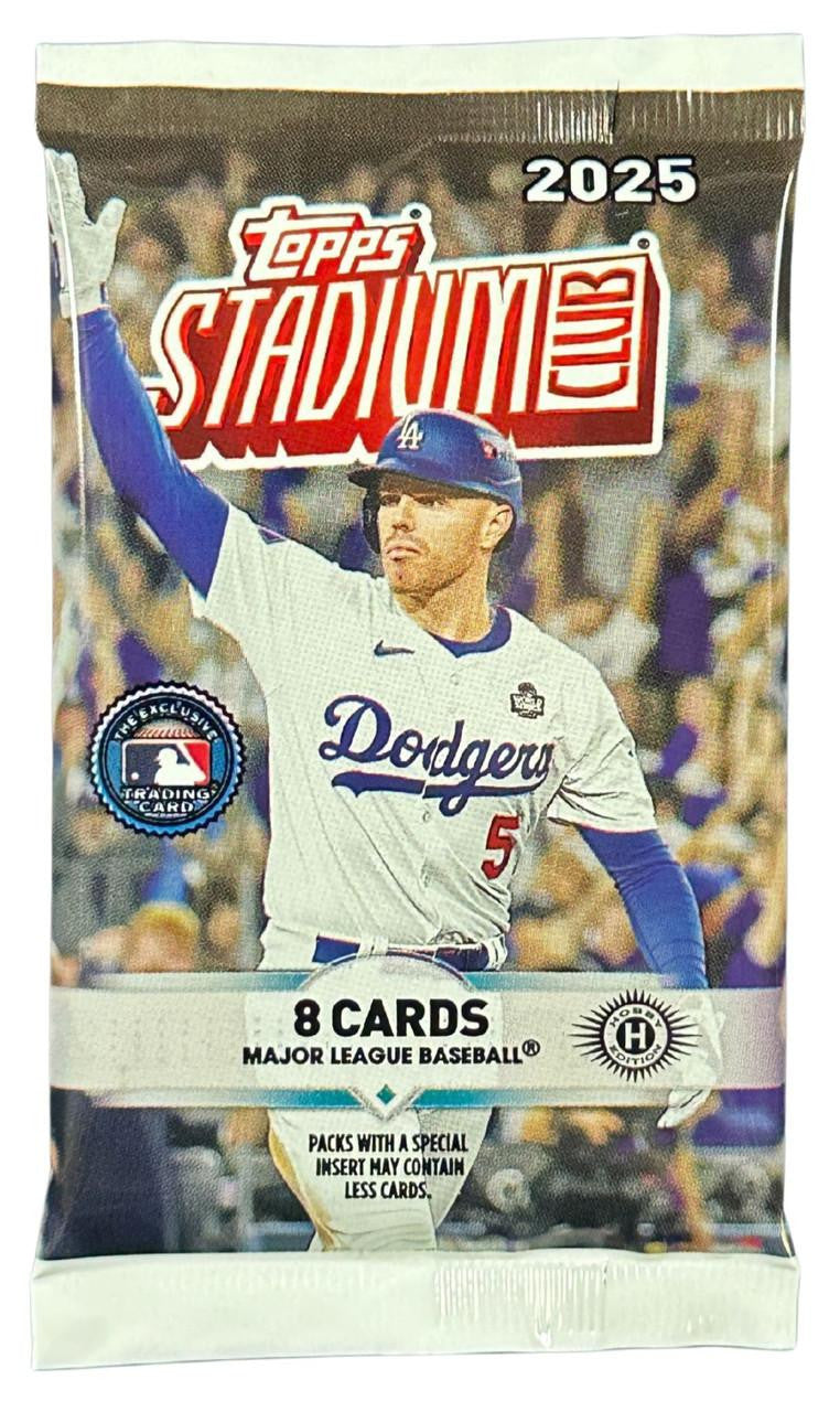 2025 Topps Stadium Club Baseball Hobby Booster Pack