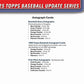 MLB 2025 Topps Baseball Update Series Trading Card HOBBY JUMBO Box