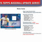 MLB 2025 Topps Baseball Update Series Trading Card HOBBY JUMBO Box