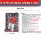 MLB 2025 Topps Baseball Update Series Trading Card HOBBY JUMBO Box