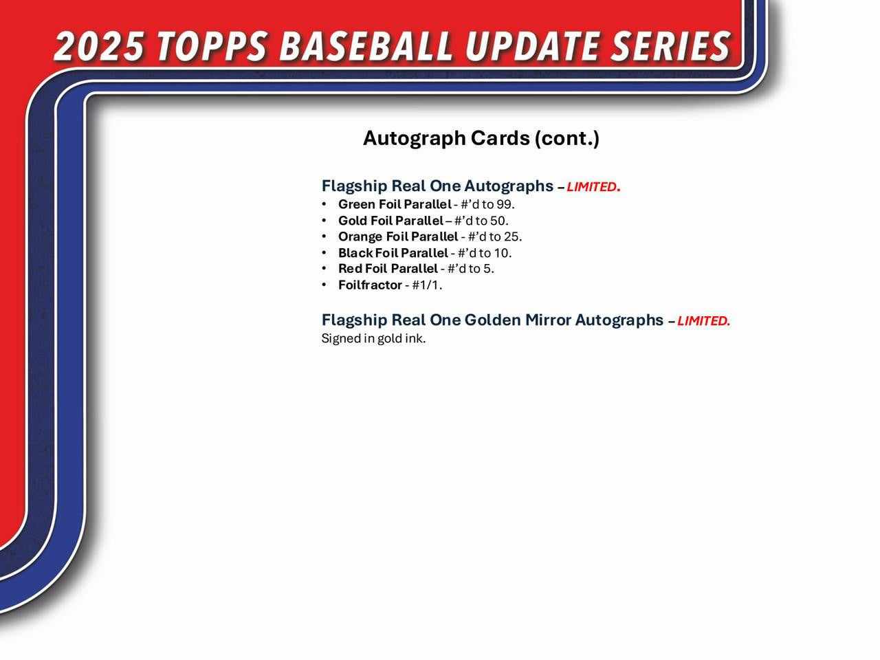 MLB 2025 Topps Baseball Update Series Trading Card HOBBY JUMBO Box