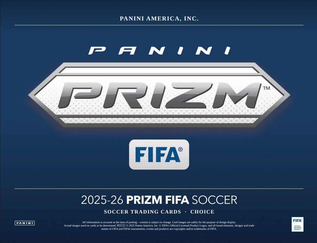 2025/26 Panini Prizm FIFA Choice Soccer Box