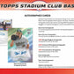 2025 Topps Stadium Club Baseball Hobby Box