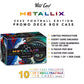 Wild Card 2025 Metallix Football Promo Box