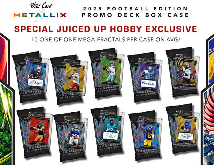 Wild Card 2025 Metallix Football Promo Box