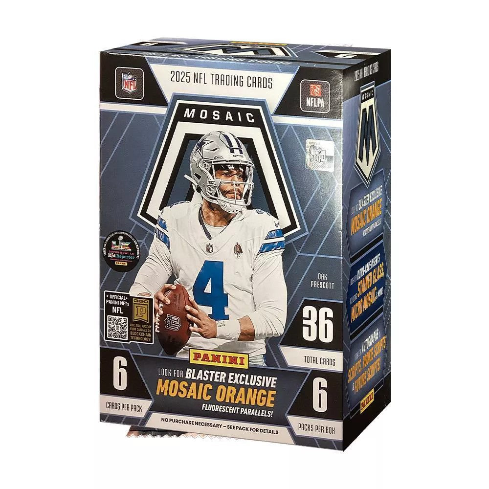 Panini 2025 NFL Mosaic Football Trading Card Blaster Box
