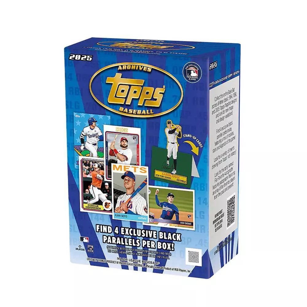 Topps 2025 MLB Archives Baseball Trading Card Value Blaster Box