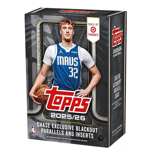 Topps 2025/26 Basketball NBA Flagship Value Blaster Box (Blackout Parallels)