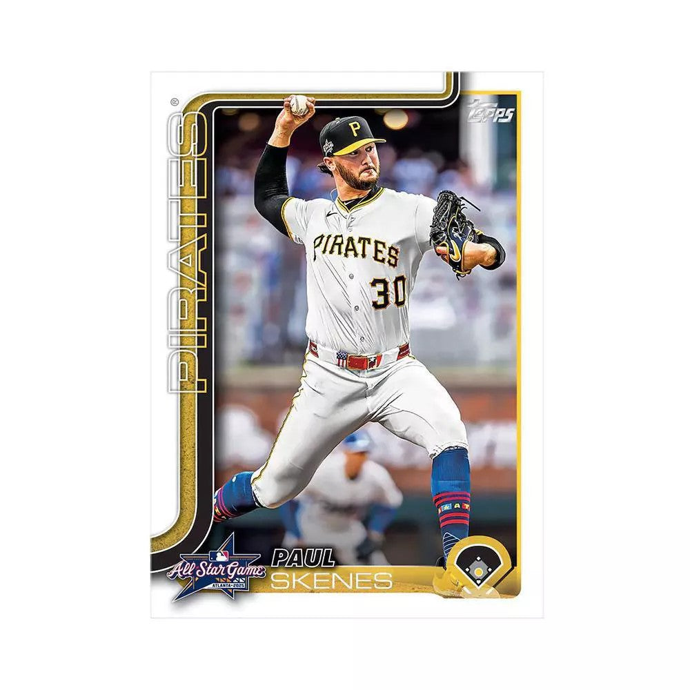 Topps 2025 MLB Update Series Baseball Trading Card Blaster Box (Exclusive Holiday Parallels)