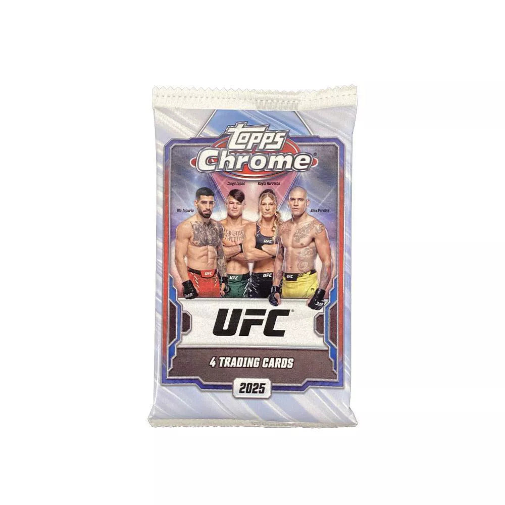Topps 2025 Chrome UFC Trading Card Value Blaster Box