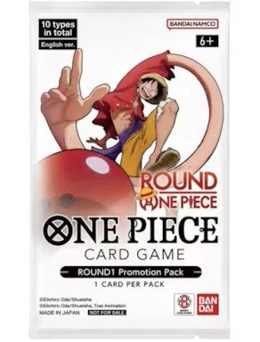 One Piece Card Game Round1 Promotion Booster Pack - 1 Card