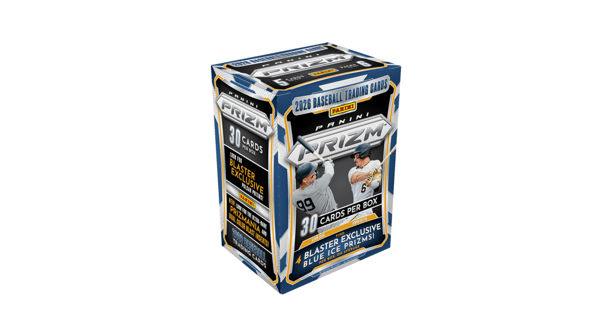 2026 Panini Prizm Baseball Blaster Box – 6 Packs, 5 Cards Per Pack, 30 Cards Total