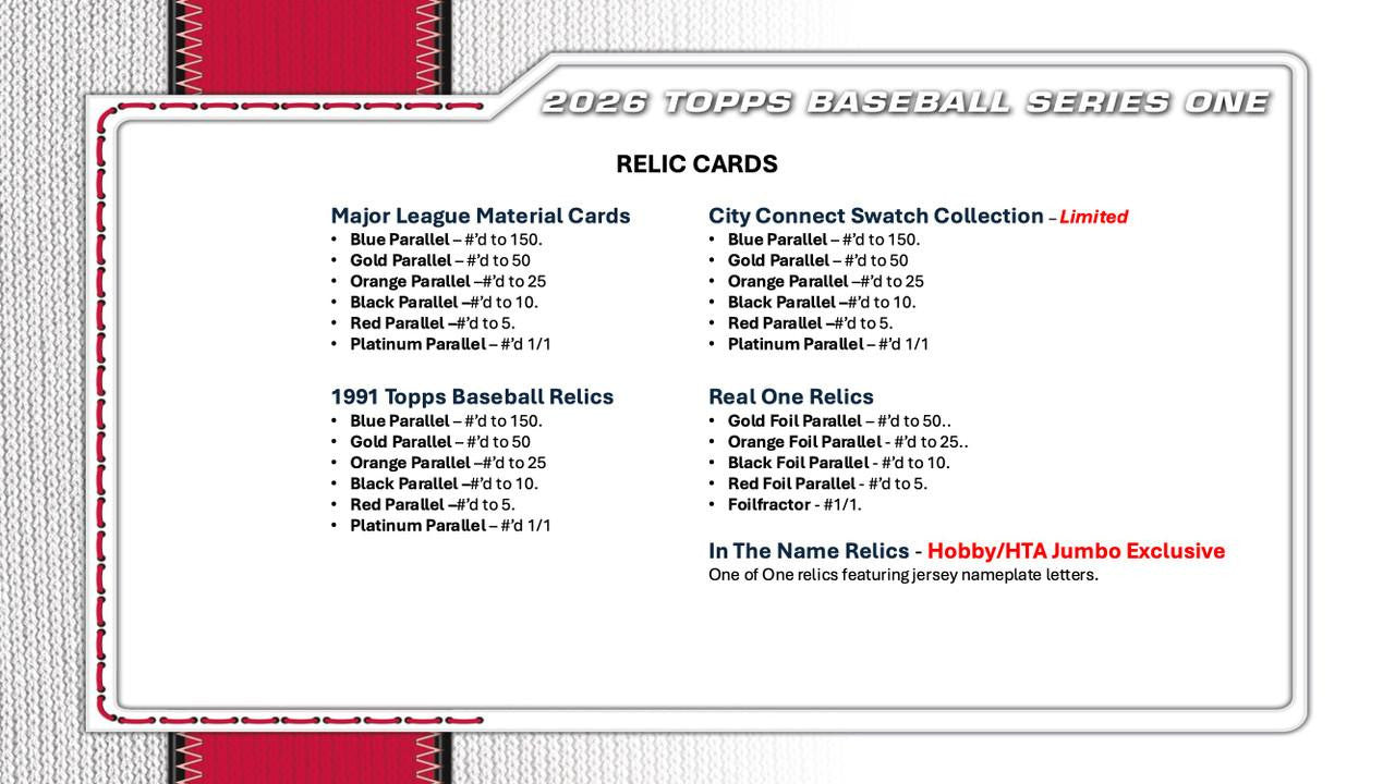 MLB Topps 2026 Series 1 Baseball Trading Card HOBBY Pack [12 Cards]
