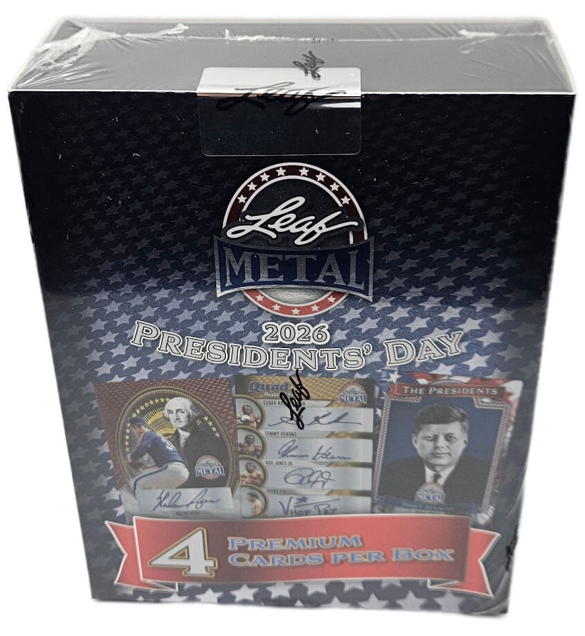 2026 Leaf Metal President's Day Hobby Box