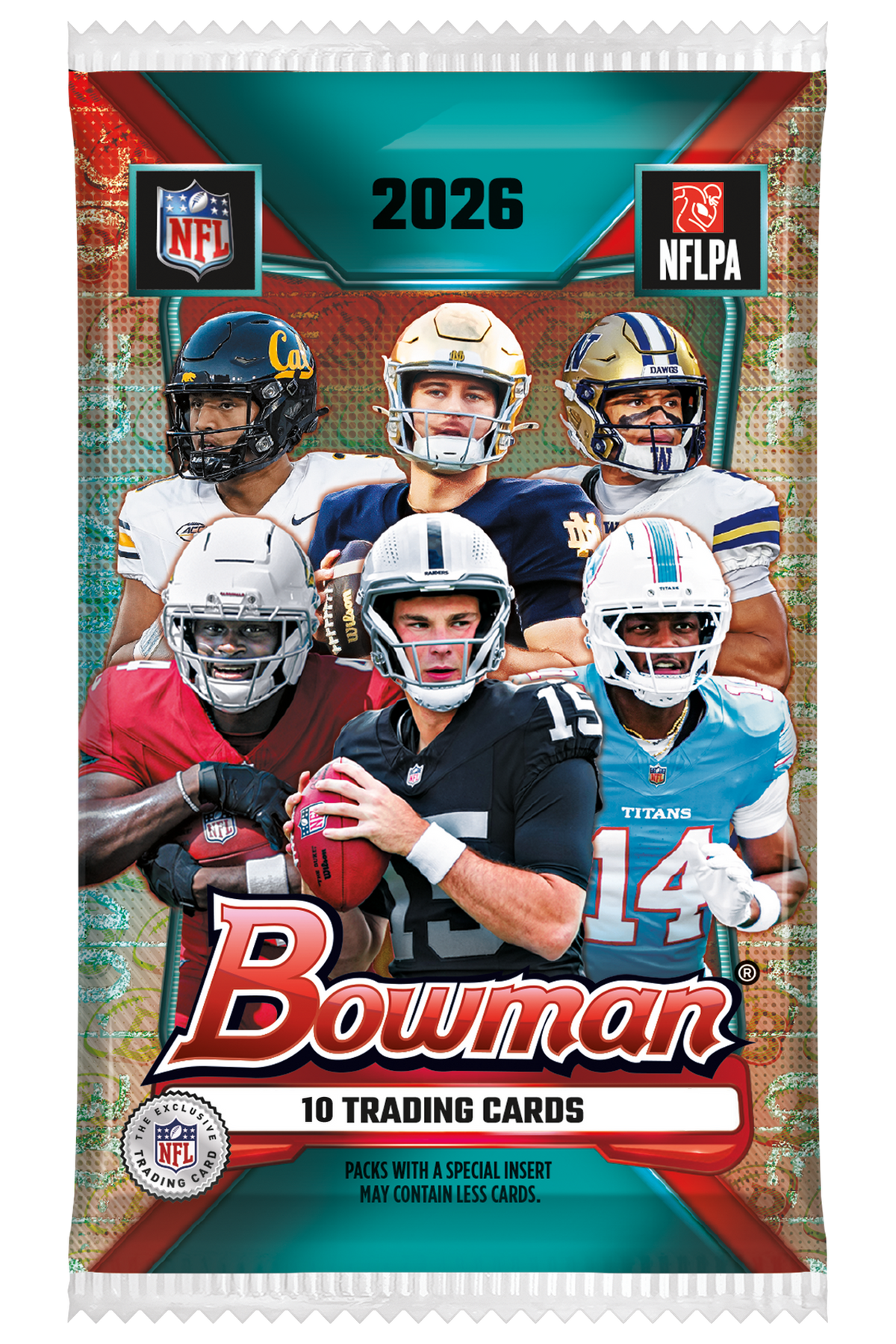 2026 Bowman Football - Factory Sealed - Value Booster Pack