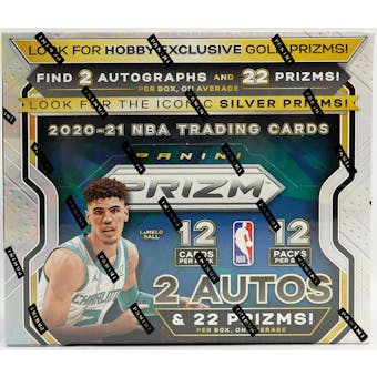 2020/21 Panini Prizm Basketball Hobby Box