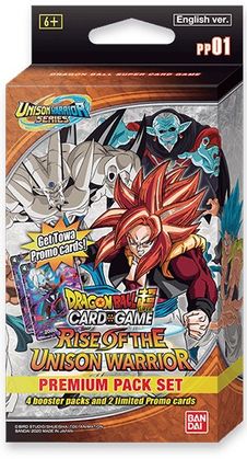 Dragon Ball Super CCG Rise of the Unison Warrior Premium Pack Set 01 - Rise of the Unison Warrior (DBS-B10)