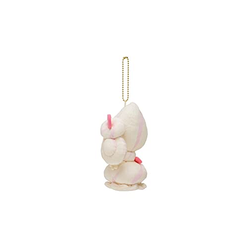 Pokemon Center Alcremie Mawhip A La Mode Vanilla White 6 Inch Keychain Plush