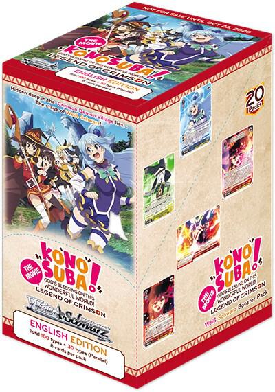 Weiss Schwarz KonoSuba The Movie: Legend of Crimson Booster Box - 20 Packs