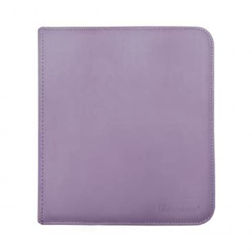 Ultra Pro E-15742 Ultra Pro-12 Pocket Zippered Pro Binder-Purple