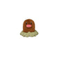 Pokemon Center: Sitting Cuties: Diglett Plush # 50 -  Generation 1 - 6 In