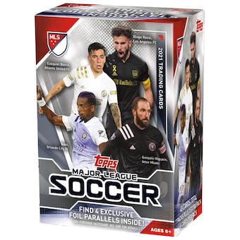 2021 Topps MLS Major League Soccer 8-Pack Blaster Box