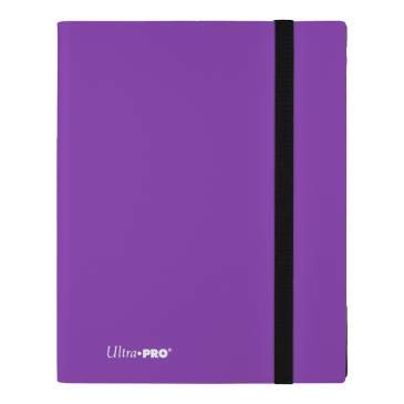 Royal Purple Ultra Pro 9 Pocket Eclipse Pro Binder Soft Plastic Card Storage Binder Portfolio Album
