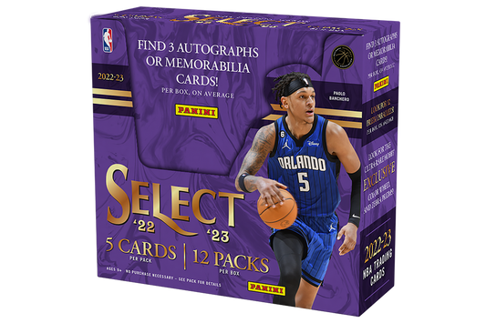 2022-23 Panini Select Basketball Hobby Box