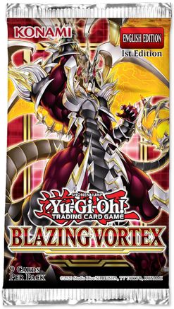 Yu-Gi-Oh! Blazing Vortex booster pack