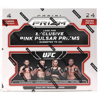 thumbnail image 2 of 2021 Panini Prizm UFC Factory Sealed Retail Box - 24 Packs + 12 Prizm Parallels 2 of 5