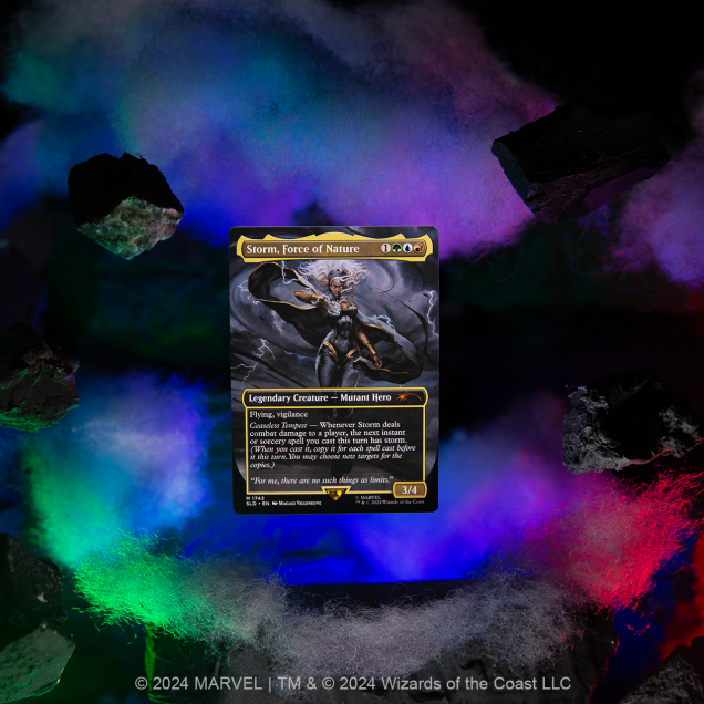 Magic the Gathering Secret Lair x Marvel's Storm - Non-Foil Edition