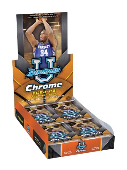 2022-23 Bowman University Chrome Basketball Hobby Box