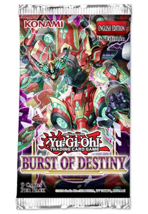 Yu-Gi-Oh! Burst of Destiny Booster Pack