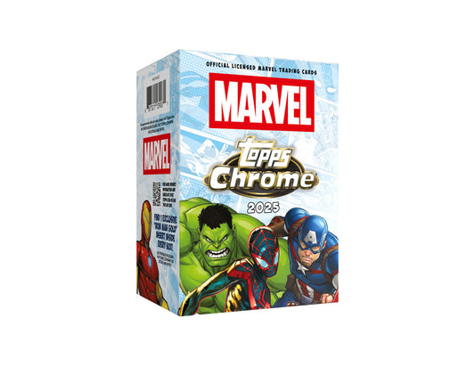 Topps 2025 Marvel Comics Chrome Value Blaster Box - 7 Packs