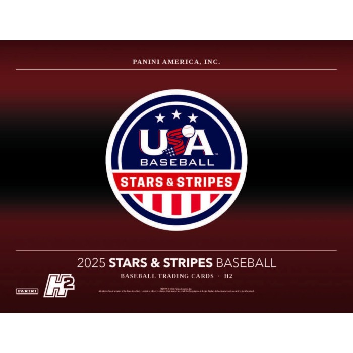 Panini 2025 USA Stars & Stripes Baseball H2 Box