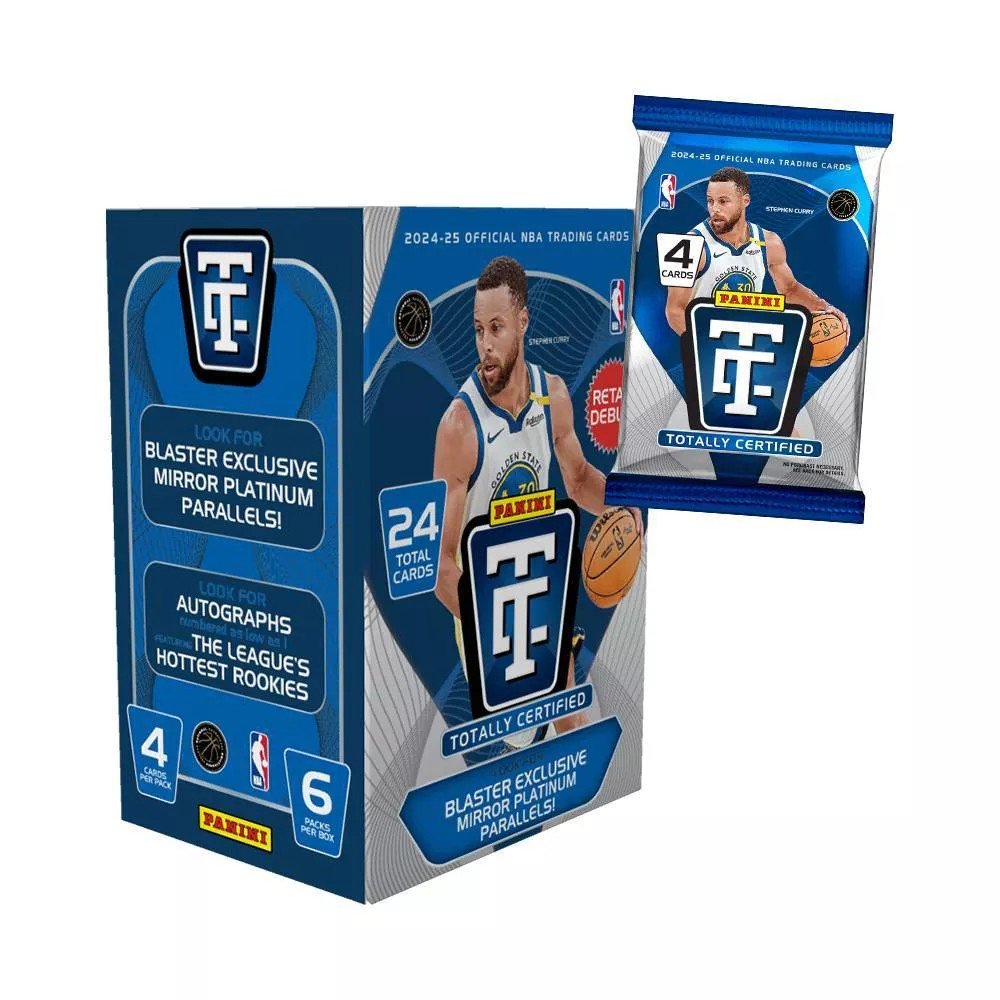 Panini 2024-25 NBA Basketball Totally Certified Blaster Box (Exclusive)