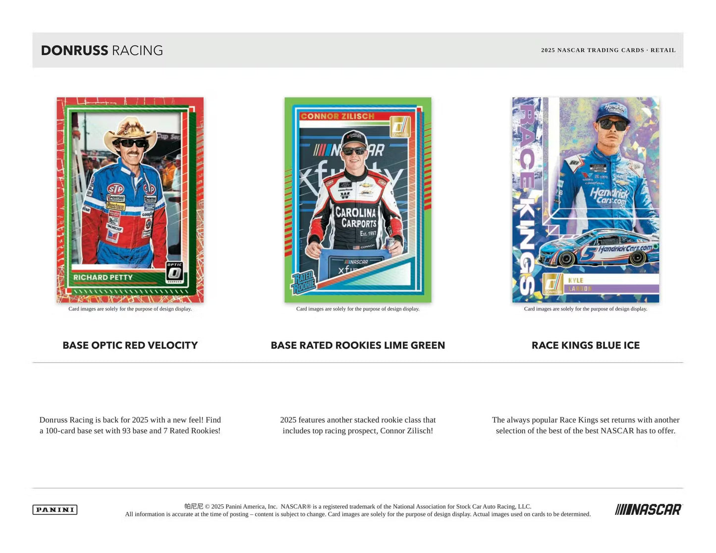 2025 Panini Donruss Racing 7-Pack Blaster Box