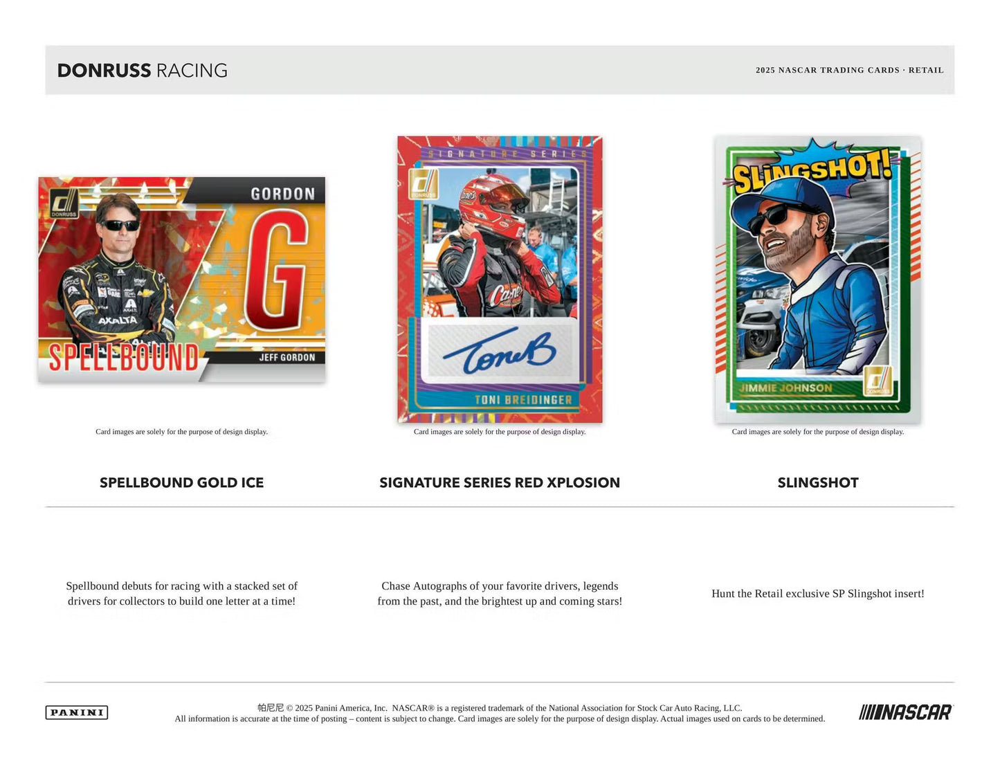 2025 Panini Donruss Racing 7-Pack Blaster Box